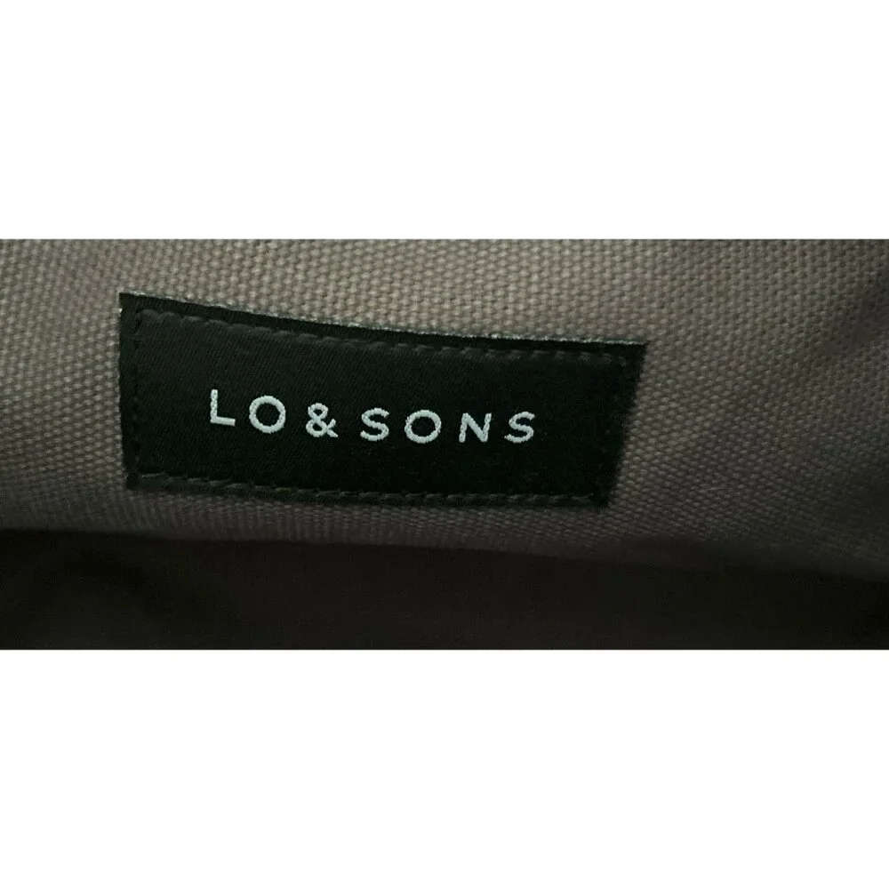 Lo & Sons Duffel And Carry On Travel Bag, 40L Capacity Canvas Tote - Picture 7 of 8